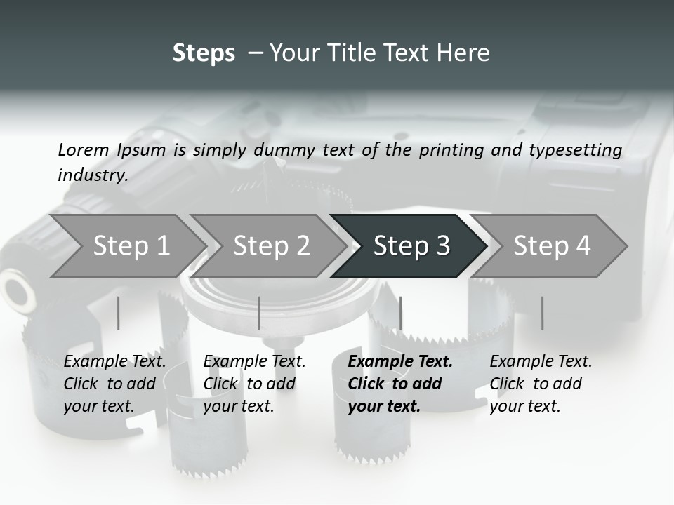 Drilling Machine PowerPoint Template
