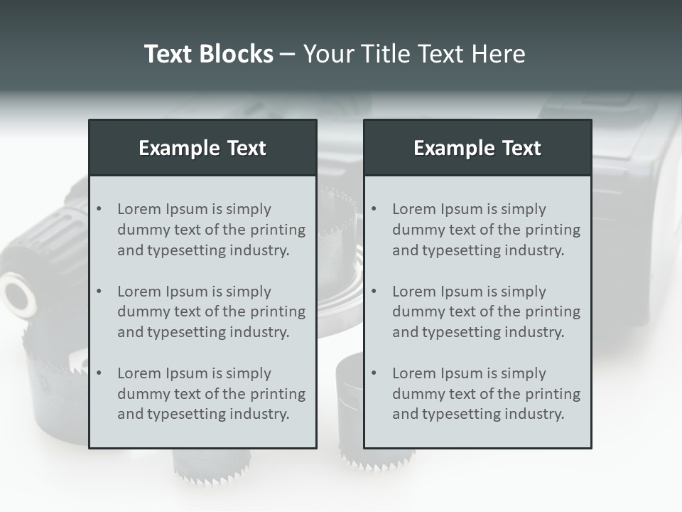 Drilling Machine PowerPoint Template