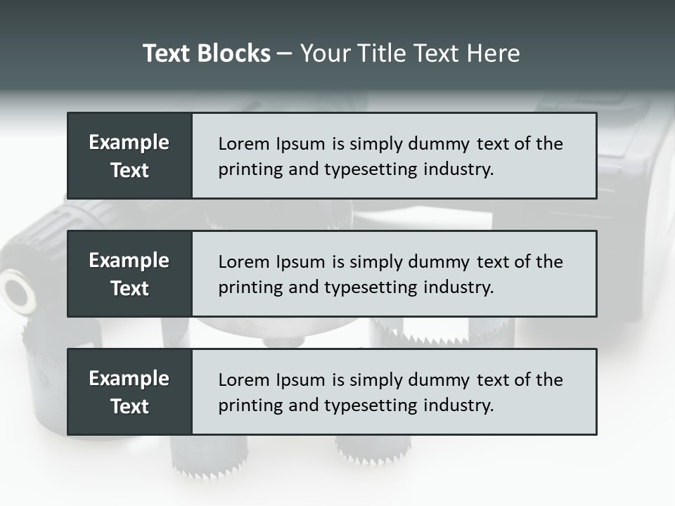 Drilling Machine PowerPoint Template