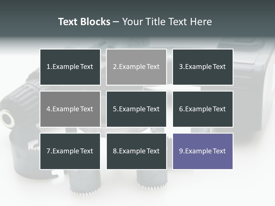 Drilling Machine PowerPoint Template