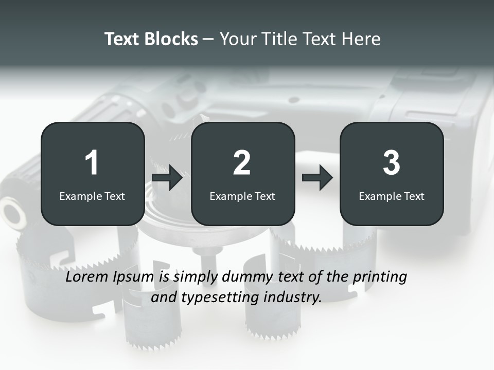 Drilling Machine PowerPoint Template