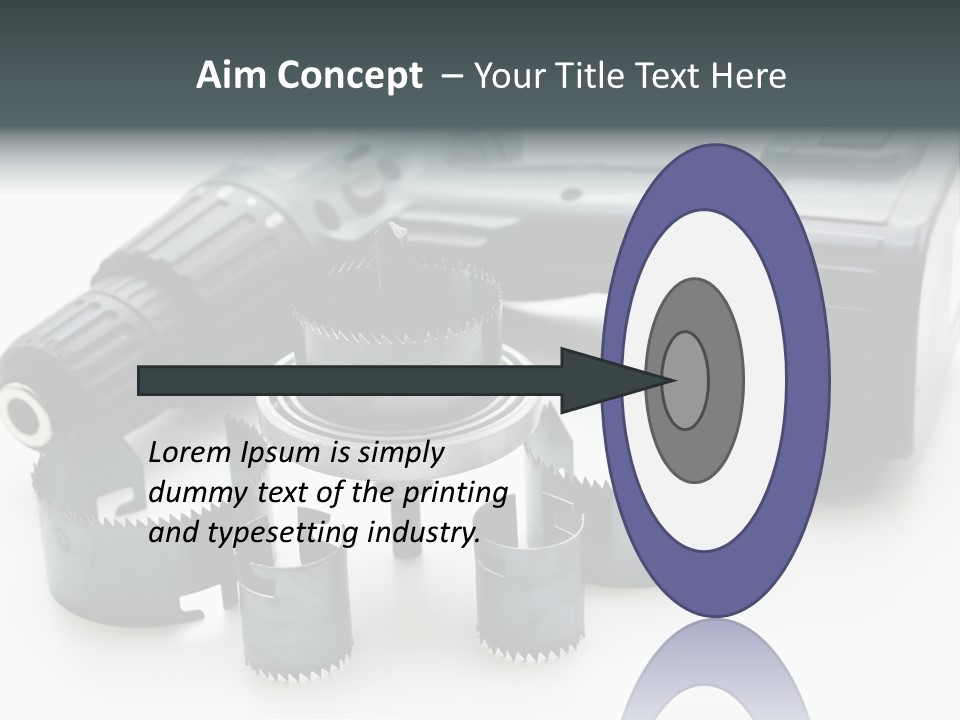 Drilling Machine PowerPoint Template