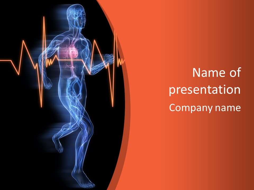 Jogger - Vascular System PowerPoint Template