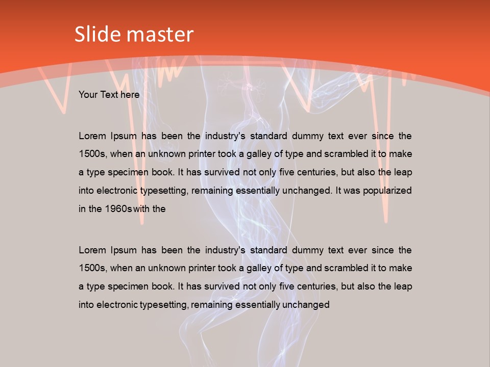 Jogger - Vascular System PowerPoint Template