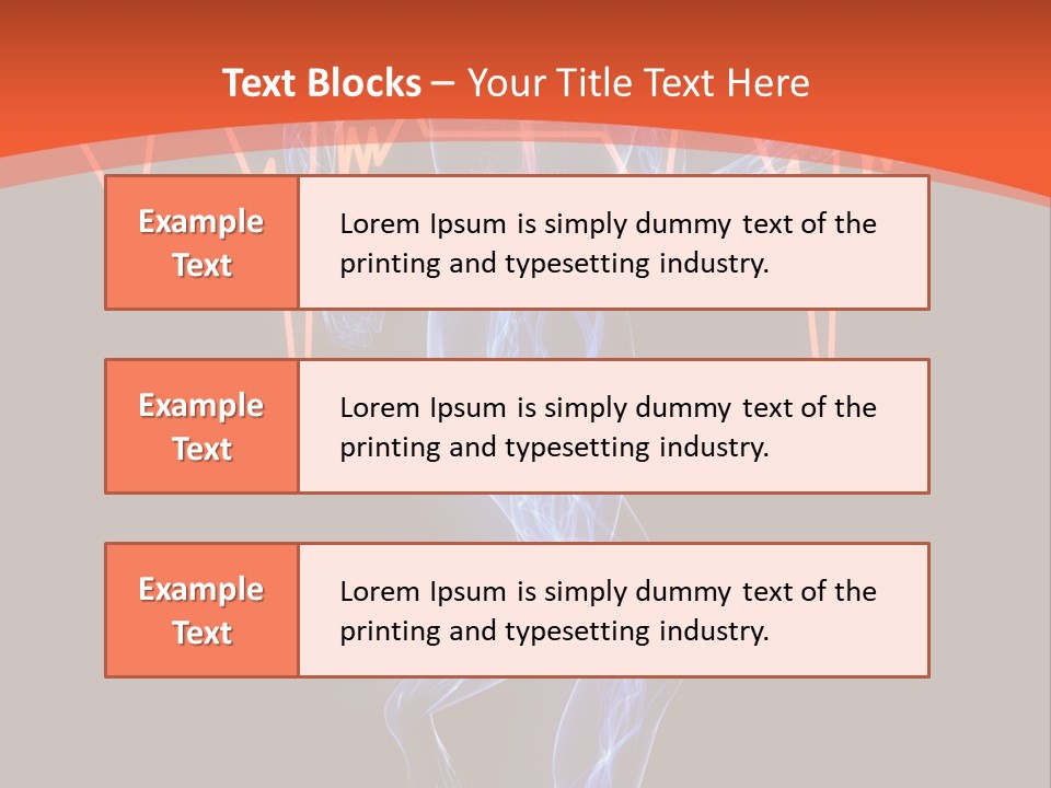 Jogger - Vascular System PowerPoint Template