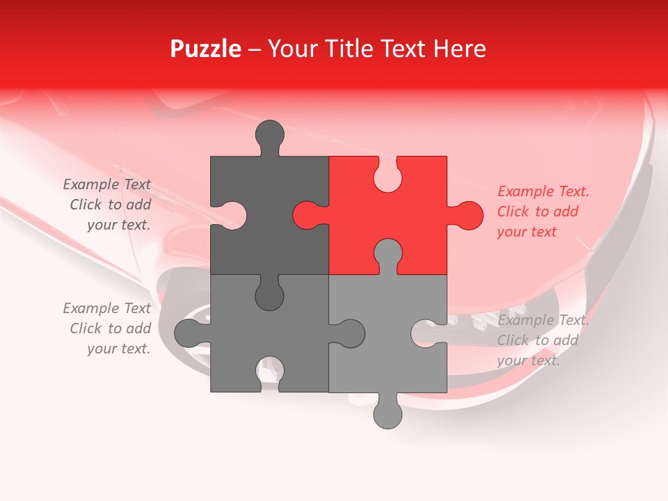 Race Car PowerPoint Template