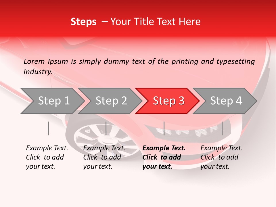 Race Car PowerPoint Template
