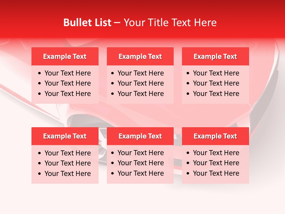Race Car PowerPoint Template