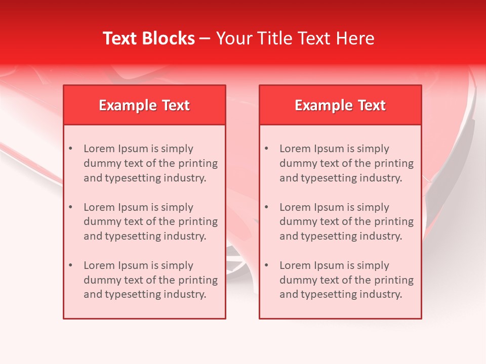 Race Car PowerPoint Template