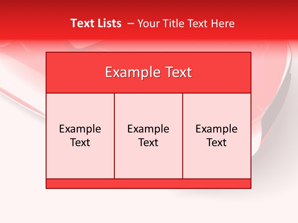 Race Car PowerPoint Template