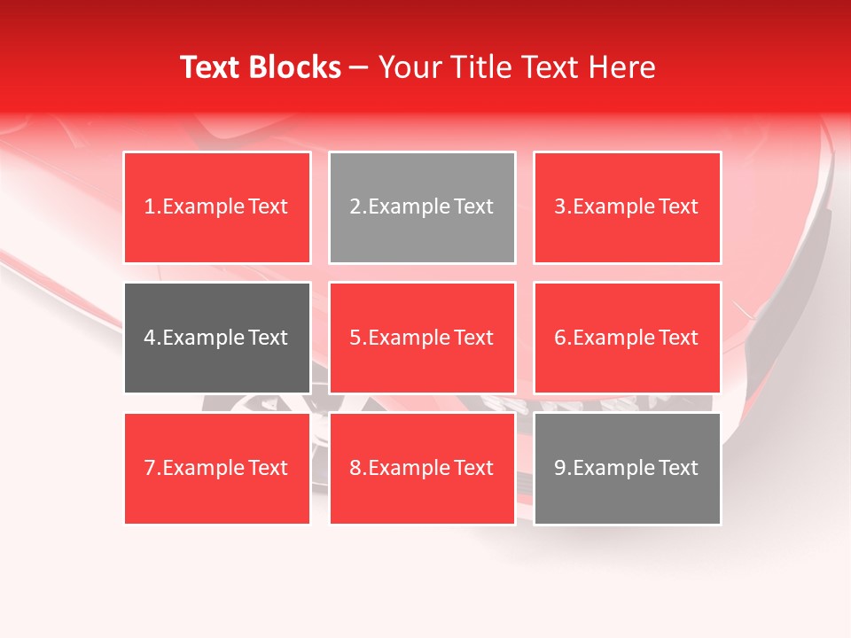 Race Car PowerPoint Template