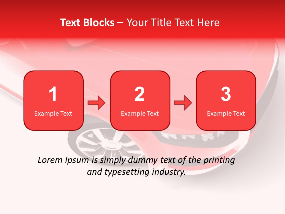 Race Car PowerPoint Template