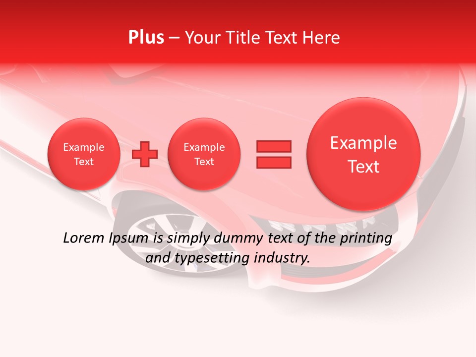 Race Car PowerPoint Template