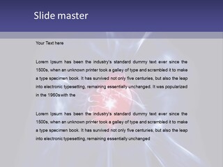 Sunrise Drive - Semi-Truck On The Road. PowerPoint Template