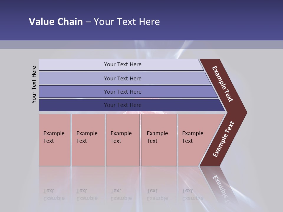 Sunrise Drive - Semi-Truck On The Road. PowerPoint Template