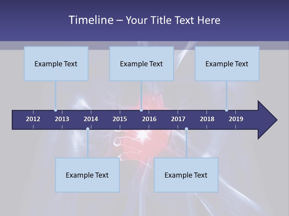 Sunrise Drive - Semi-Truck On The Road. PowerPoint Template