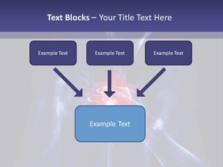 Sunrise Drive - Semi-Truck On The Road. PowerPoint Template