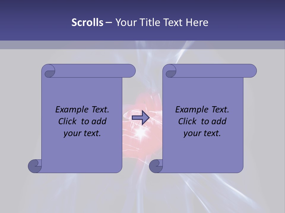 Sunrise Drive - Semi-Truck On The Road. PowerPoint Template