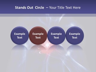 Sunrise Drive - Semi-Truck On The Road. PowerPoint Template