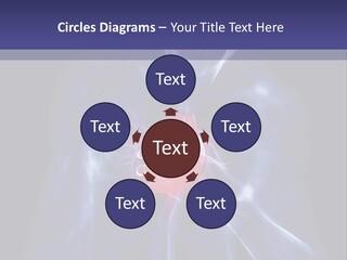 Sunrise Drive - Semi-Truck On The Road. PowerPoint Template