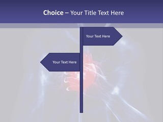 Sunrise Drive - Semi-Truck On The Road. PowerPoint Template