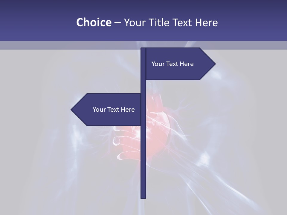 Sunrise Drive - Semi-Truck On The Road. PowerPoint Template