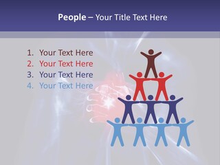 Sunrise Drive - Semi-Truck On The Road. PowerPoint Template