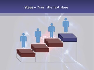 Sunrise Drive - Semi-Truck On The Road. PowerPoint Template