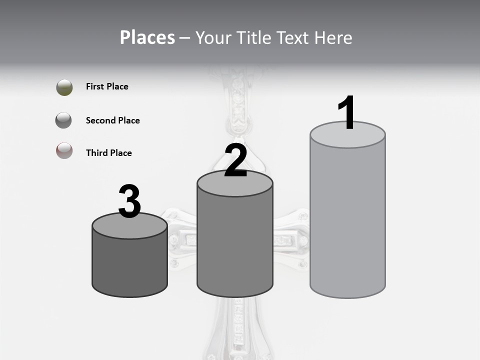 Sterling Silver Pendant PowerPoint Template