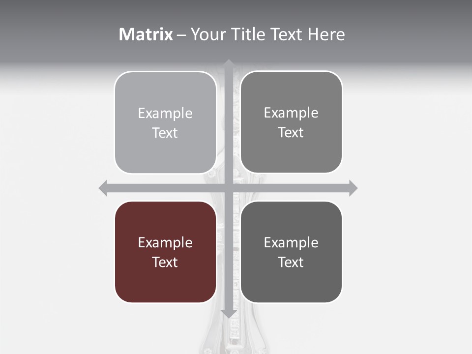 Sterling Silver Pendant PowerPoint Template