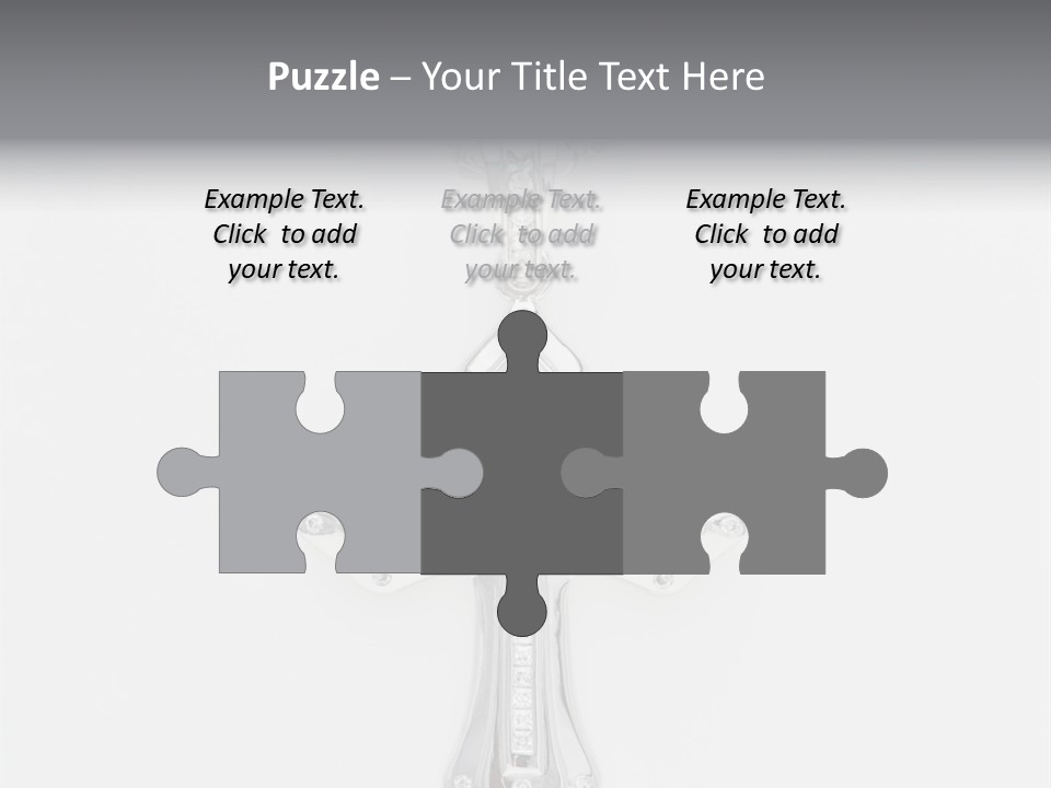 Sterling Silver Pendant PowerPoint Template