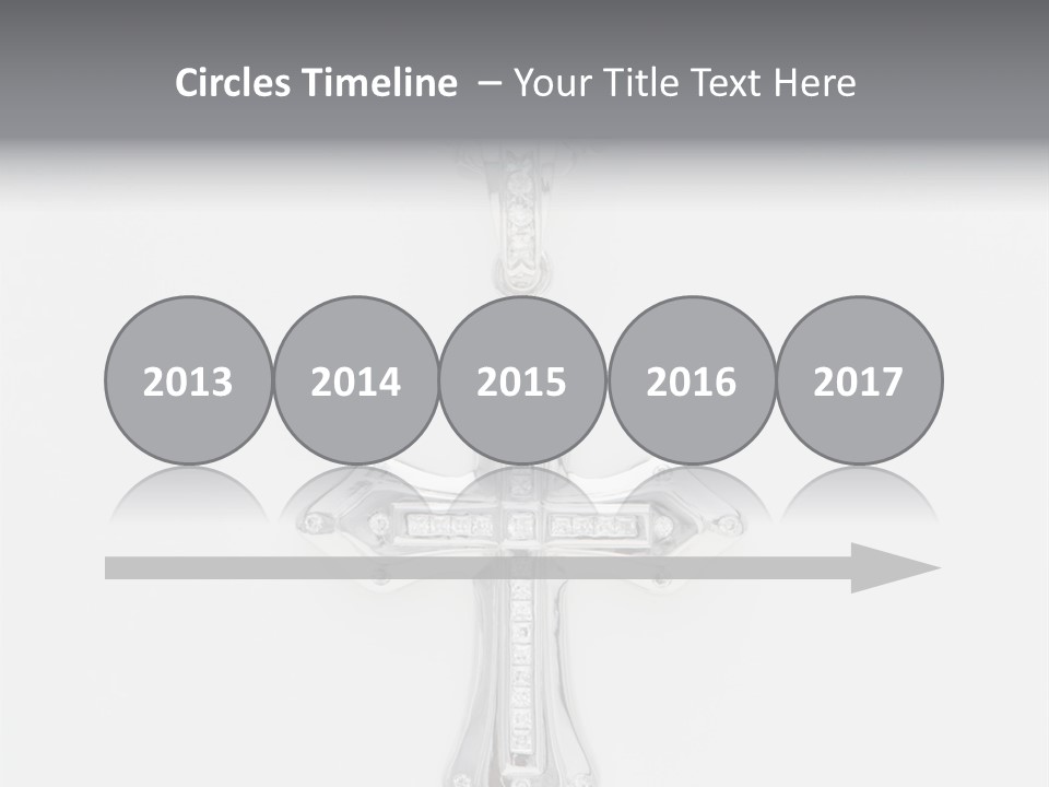 Sterling Silver Pendant PowerPoint Template