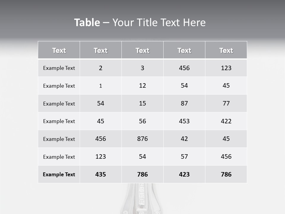 Sterling Silver Pendant PowerPoint Template