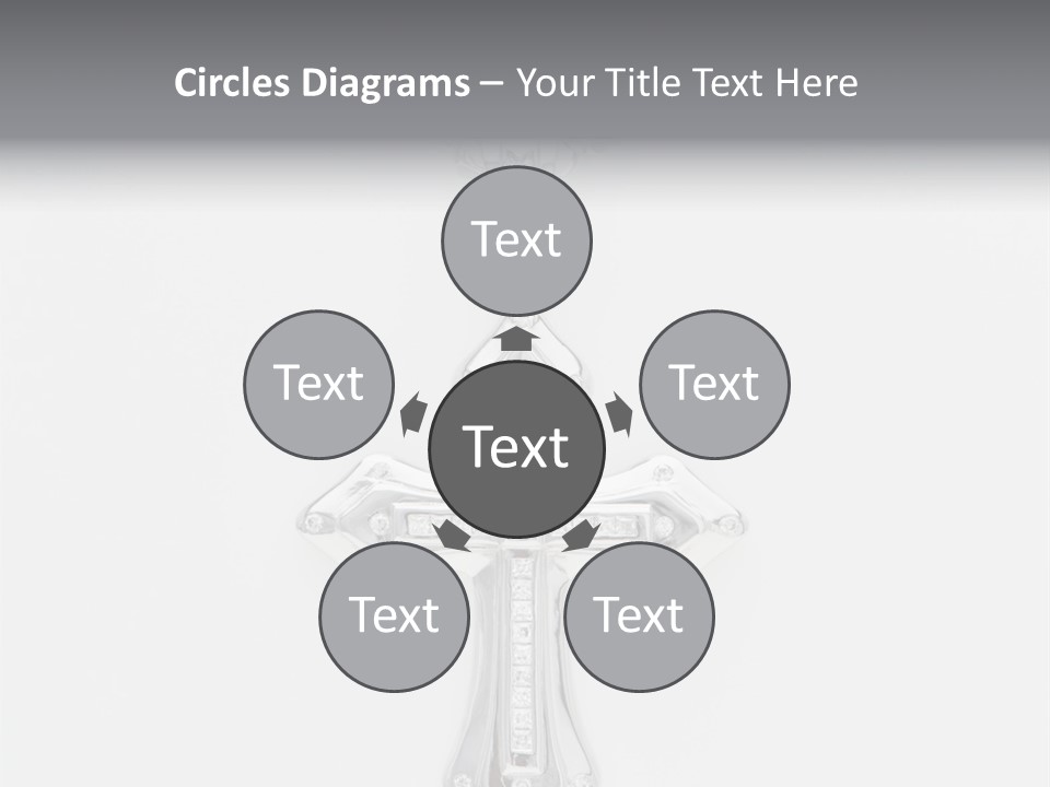 Sterling Silver Pendant PowerPoint Template