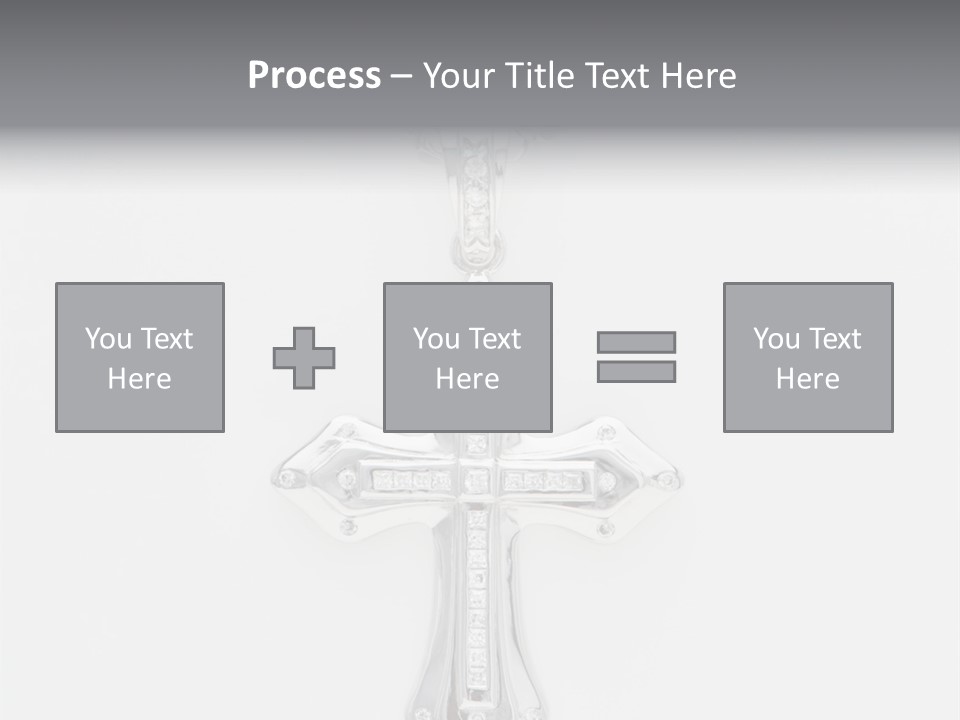 Sterling Silver Pendant PowerPoint Template