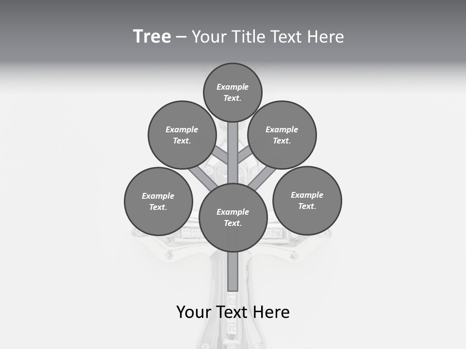 Sterling Silver Pendant PowerPoint Template