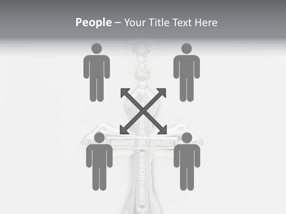 Sterling Silver Pendant PowerPoint Template