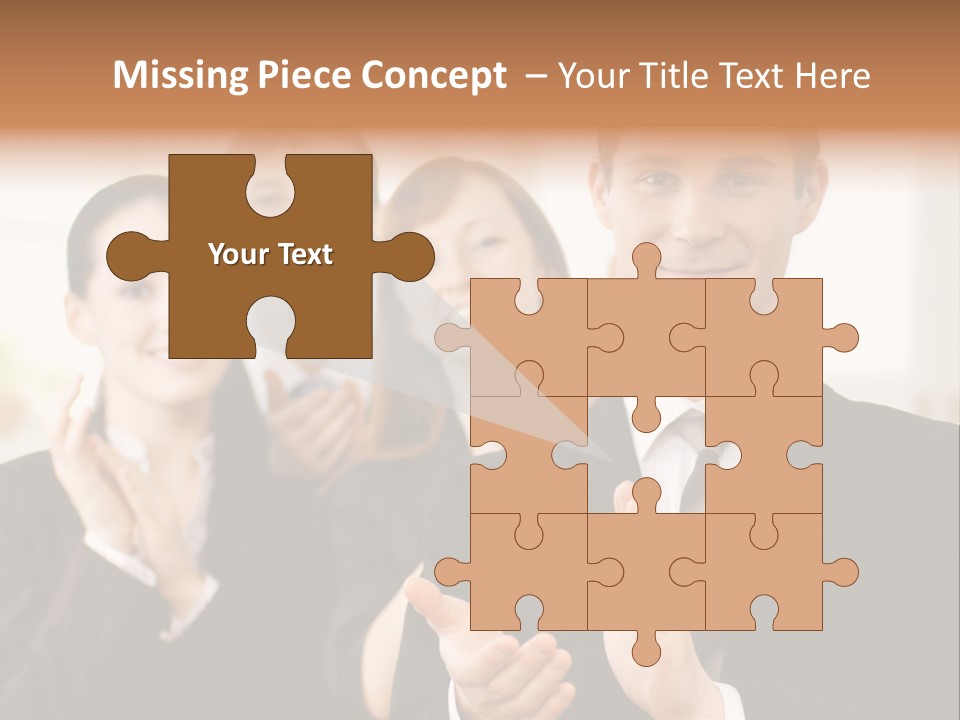 A Group Of Business People Giving A Thumbs Up PowerPoint Template