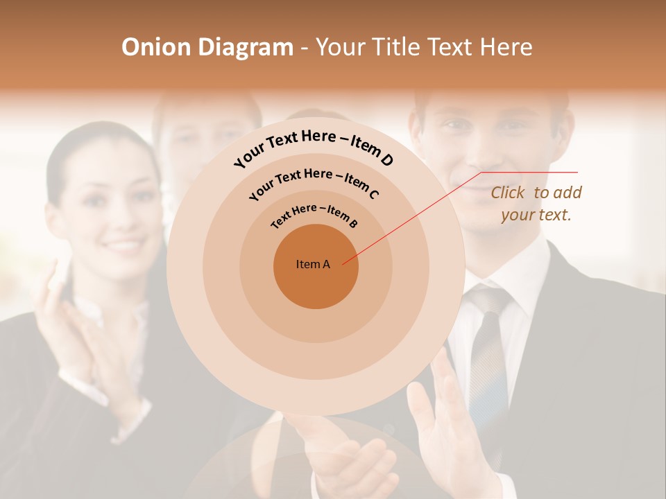 A Group Of Business People Giving A Thumbs Up PowerPoint Template