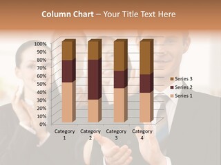 A Group Of Business People Giving A Thumbs Up PowerPoint Template