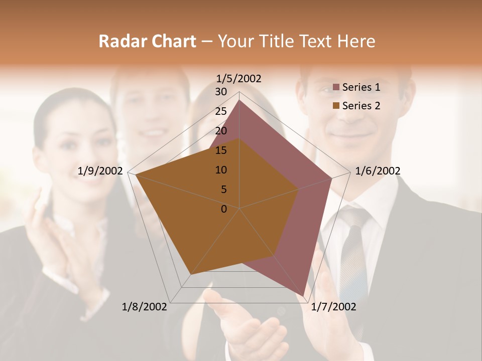 A Group Of Business People Giving A Thumbs Up PowerPoint Template