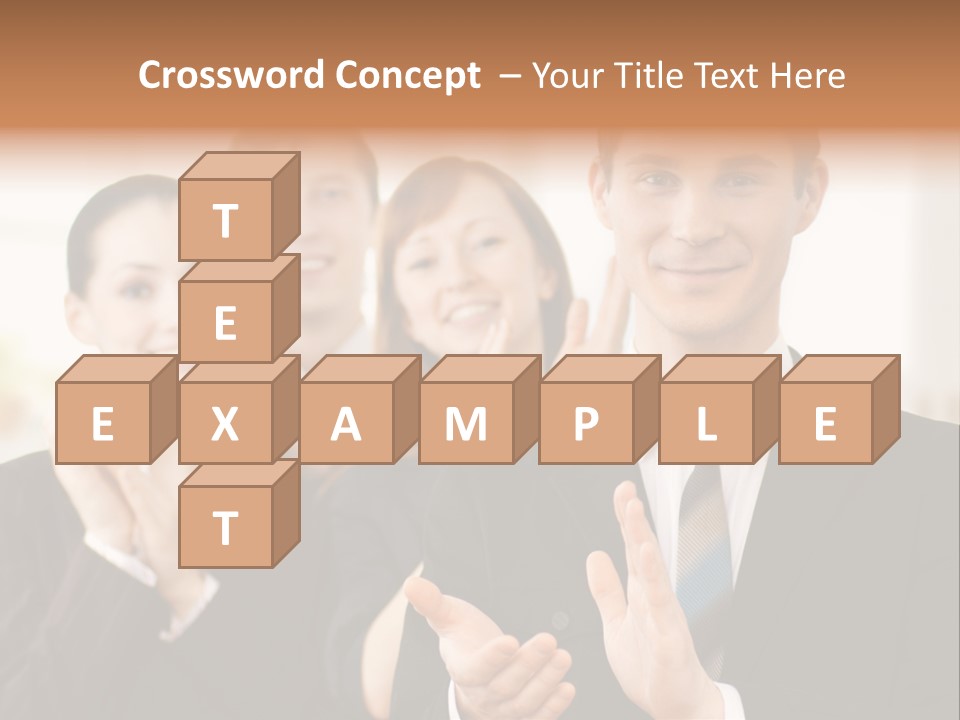 A Group Of Business People Giving A Thumbs Up PowerPoint Template