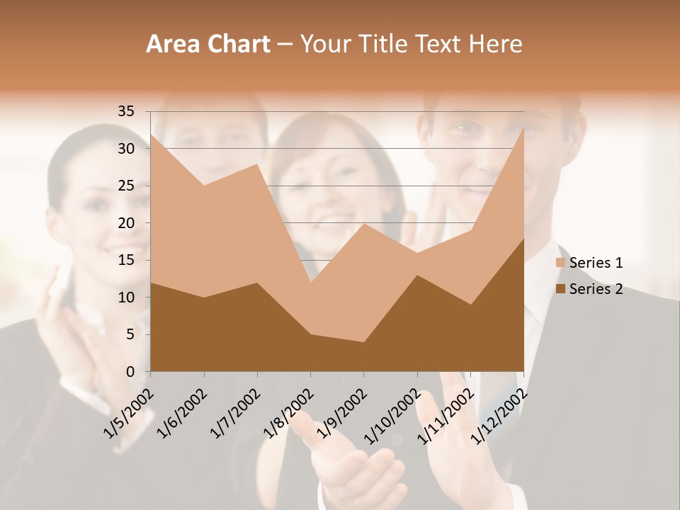 A Group Of Business People Giving A Thumbs Up PowerPoint Template