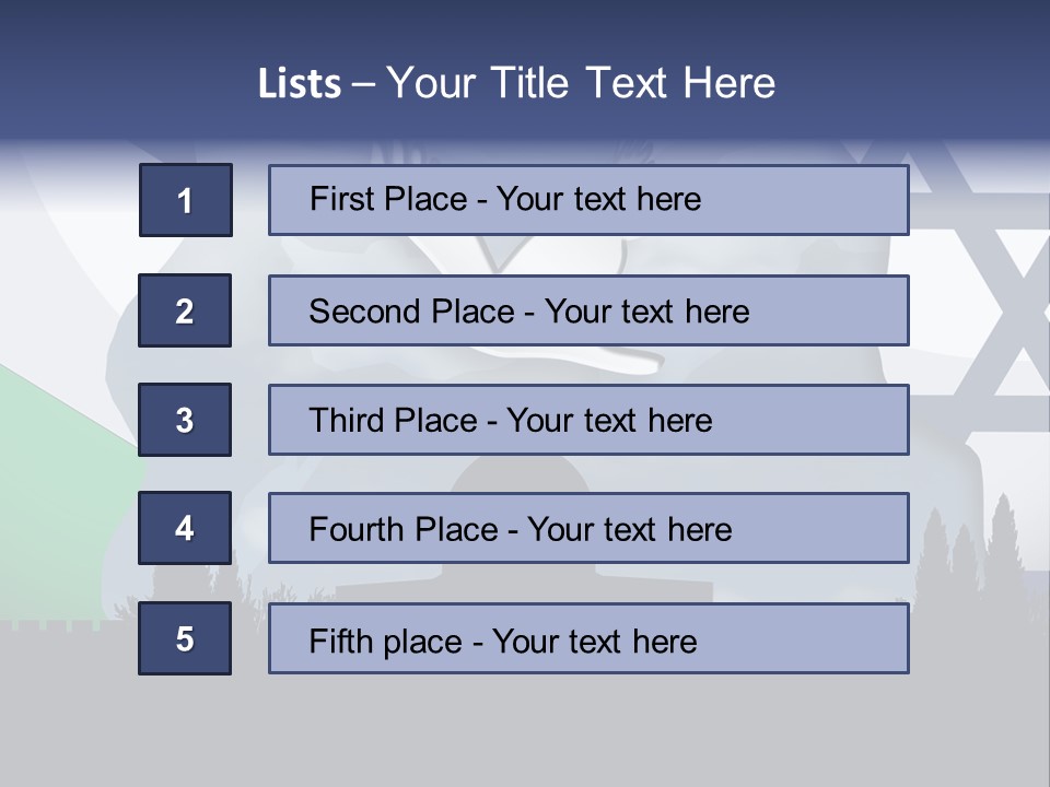 A Dove Flying Over A Building With A Flag Of Israel In The Background PowerPoint Template