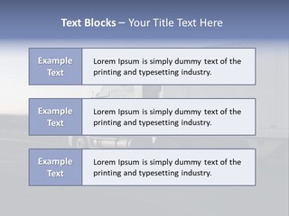 Sunrise Drive - Semi-Truck On The Road. PowerPoint Template
