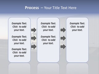 Sunrise Drive - Semi-Truck On The Road. PowerPoint Template