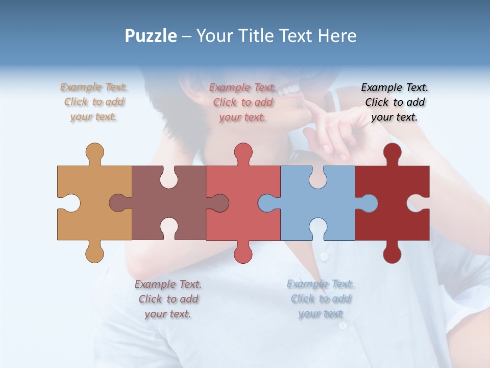 Champagne Pool At Waiotapu Thermal Wonderland PowerPoint Template