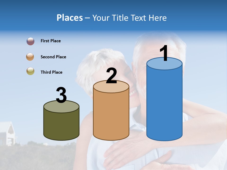 Crisp Clear Water Photographed High Speed. PowerPoint Template