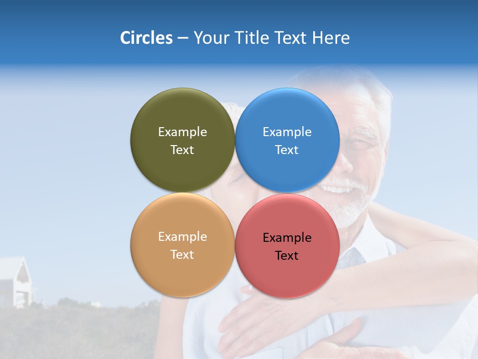 Crisp Clear Water Photographed High Speed. PowerPoint Template