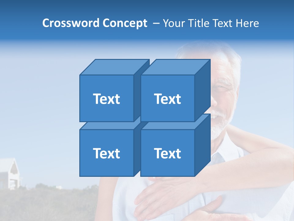 Crisp Clear Water Photographed High Speed. PowerPoint Template